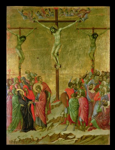 Crocifissione, 1308-11 da Duccio di Buoninsegna